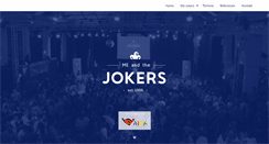 Desktop Screenshot of meandthejokers.de